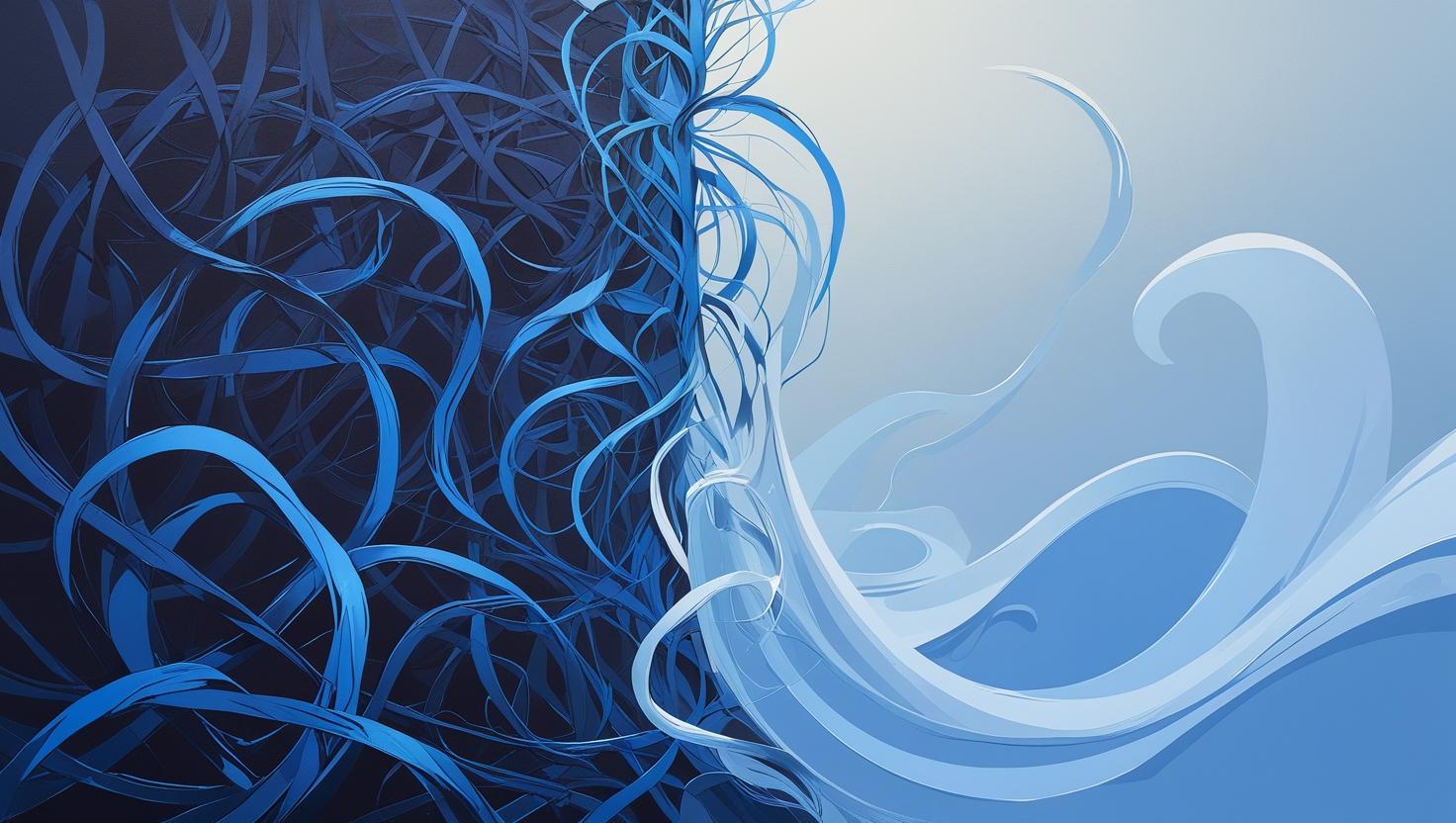 An abstract image representing justice and order