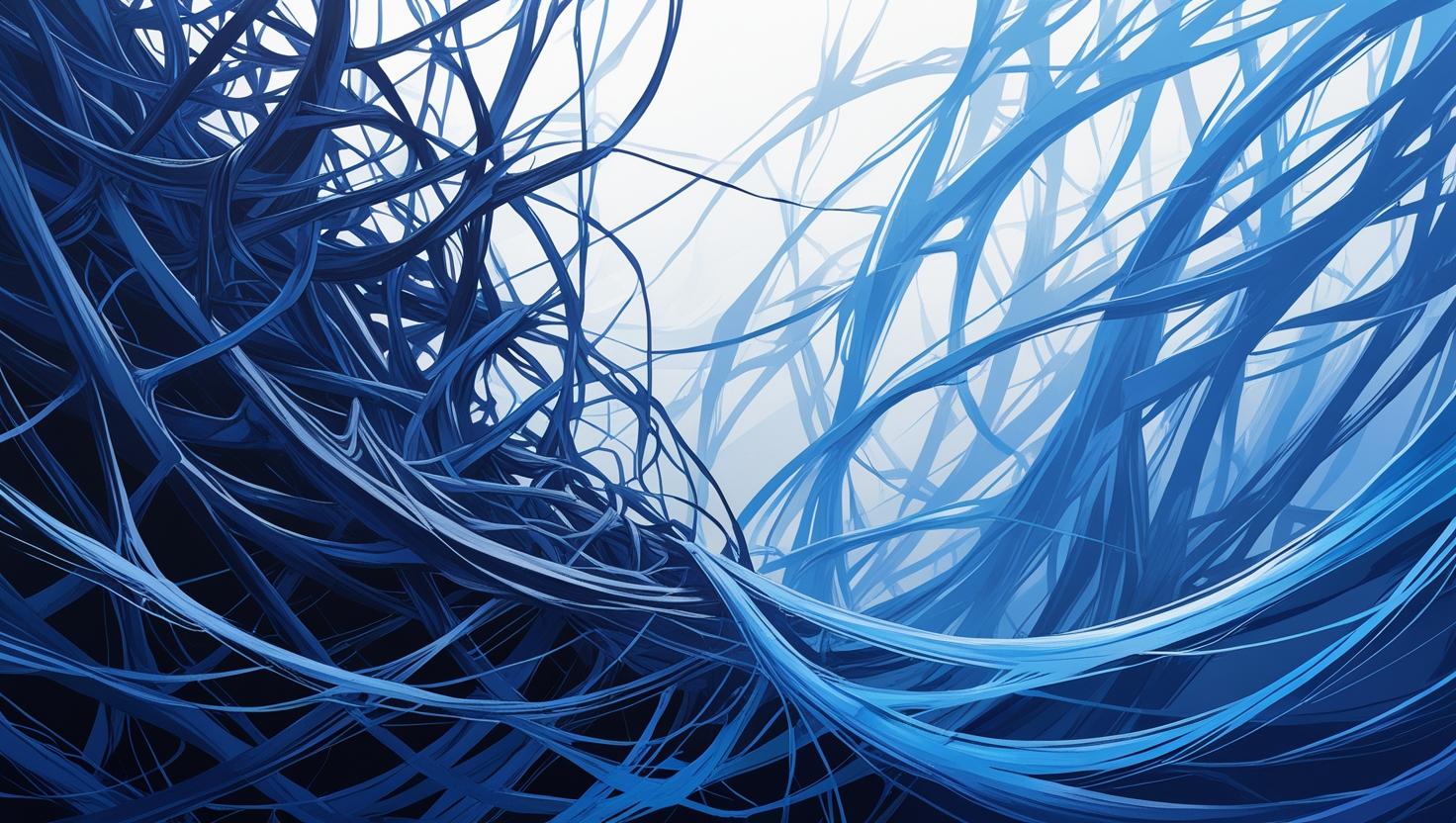 An abstract image representing justice and order